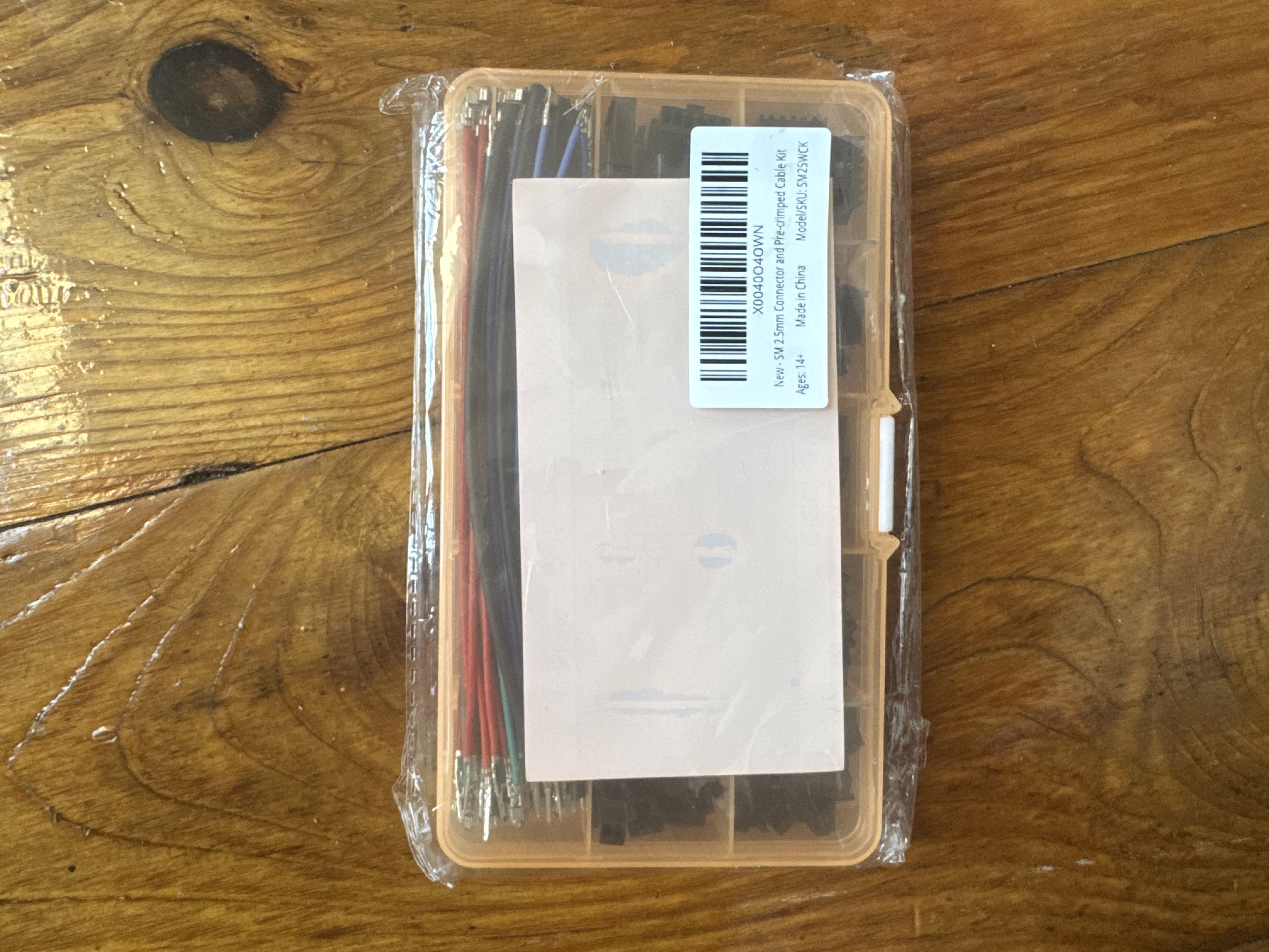 SM 2.5mm Connector and Pre-crimped Cable Kit
